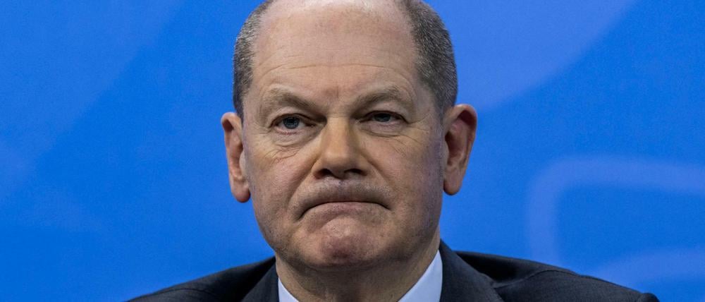 Hat Lieferprobleme gleich beim ersten Großprojekt: Kanzler Olaf Scholz (SPD)