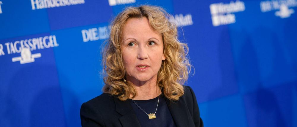 Steffi Lemke, Bundesministerin für Umwelt, Naturschutz, nukleare Sicherheit und Verbraucherschutz, bei der Europe 22-Konferenz.