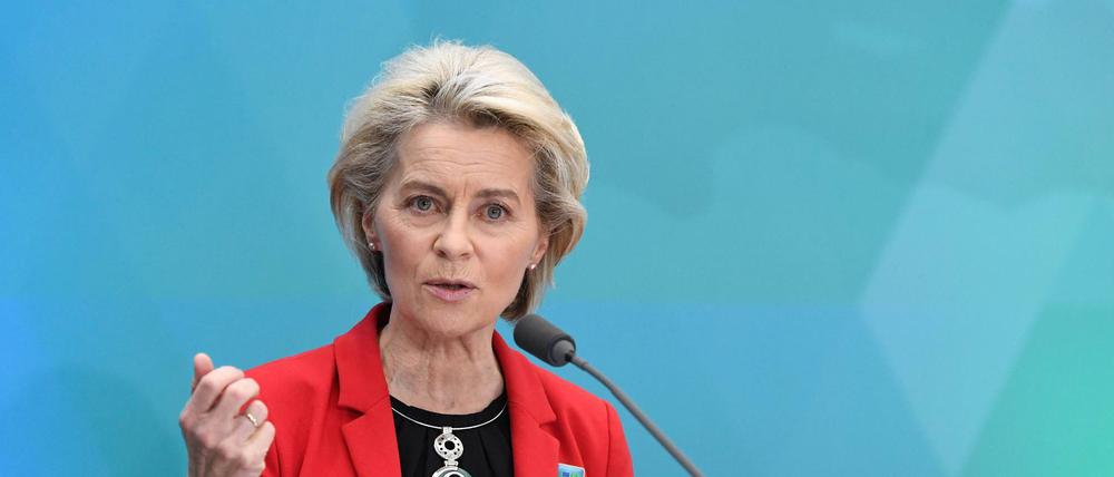 Die EU-Kommissionspräsidentin Ursula von der Leyen.