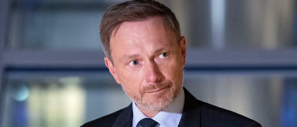 Christian Lindner ist Bundesfinanzminister.