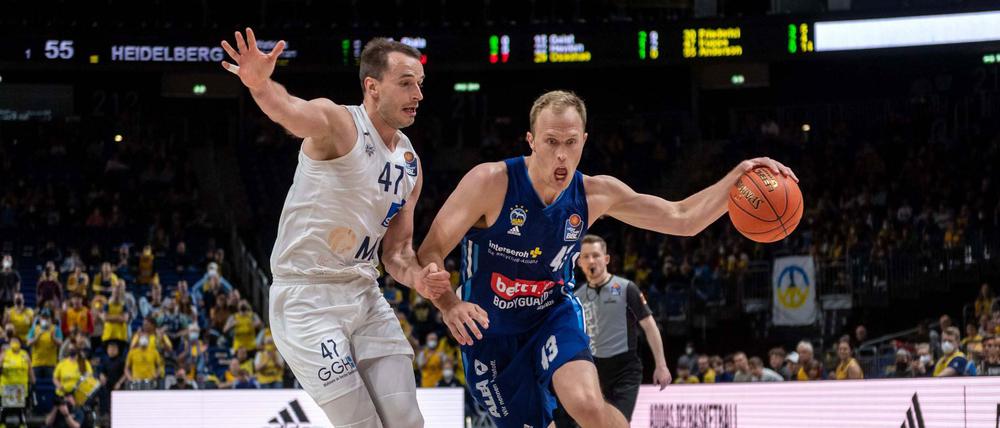 Luke Sikma (rechts) hat mit Alba die letzten neun Spiele gewonnen.