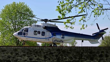 Eine Maschine der deutschen Luftwaffe