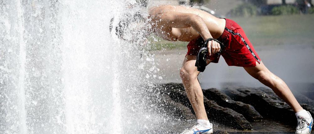 Wenn nichts mehr hilft gegen Hitze, Staub und Pollen.