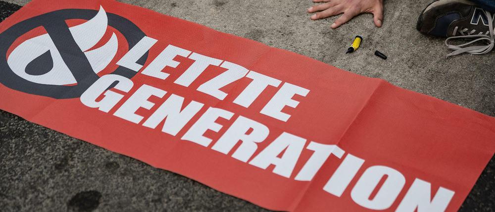 Die "Letzte Generation" hat in den vergangenen Monaten mehrere Proteste iniitiiert.