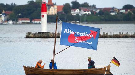 Wahlwerbung für die AfD.