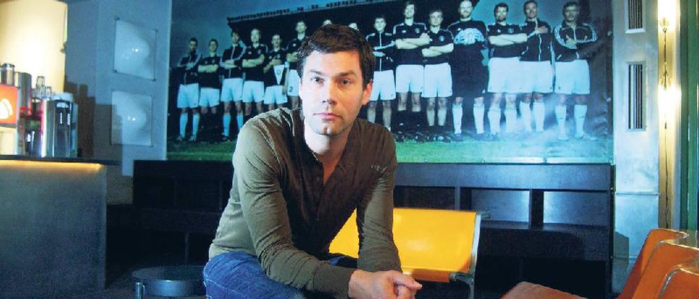 Augustiner gibt es auch in Andreas Sürkens FC Magnet Bar.