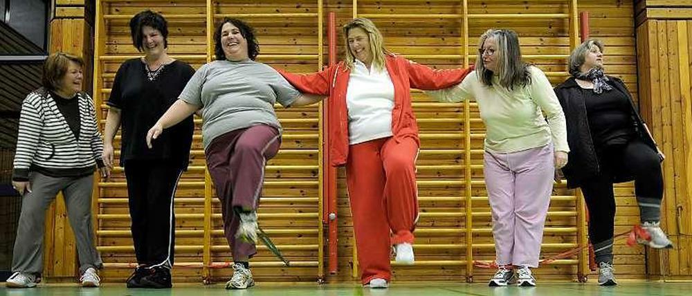 Teilnehmerinnen der Mobilis-Gruppe.