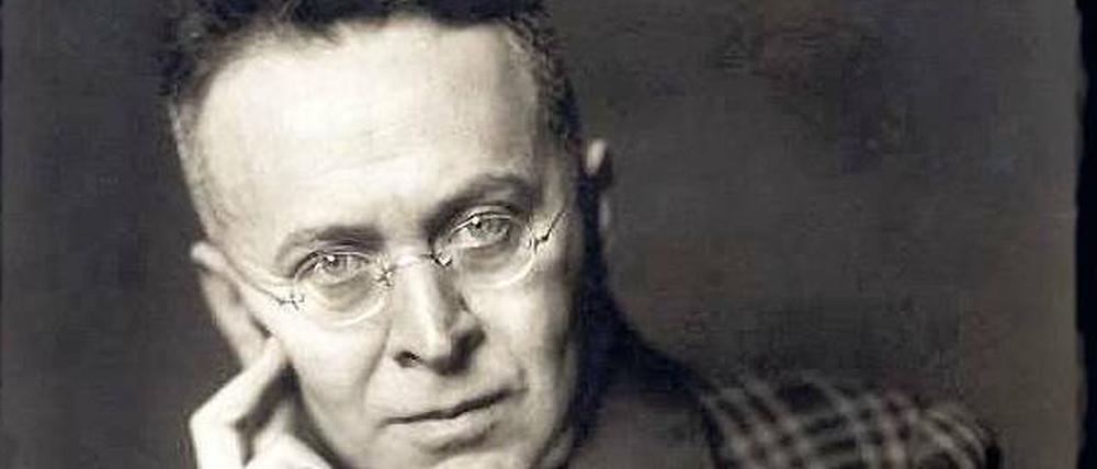 Keiner schrieb schärfer: Karl Kraus in einem Porträt von 1928.