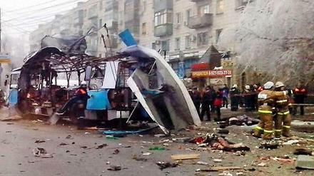 Die Zahl der Toten bei den Terroranschlägen im russischen Wolgograd steigt auf insgesamt 34.