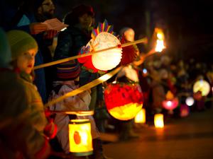 Laternenumzüge, Symbolbild.