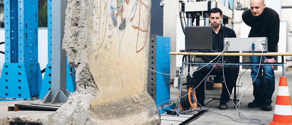 Stresstest. Für die Konservierung der Außenanlage der Gedenkstätte Berliner Mauer.