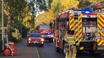 Bis in die frühen Morgenstunden im Einsatz.