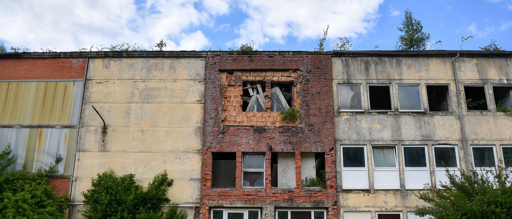 Verfallene Gebäude des Kaliwerks Bischofferode