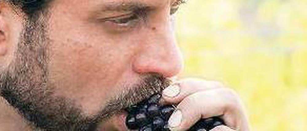 Mundet’s? Andreas Schultz bewirtschaft das Weingut des Töplitzer Klosterhofs bei Werder.