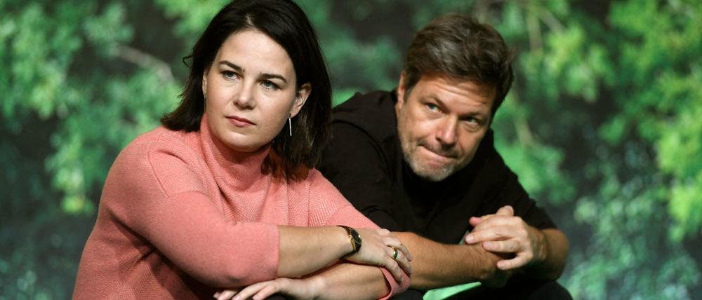 Annalena Baerbock und Robert Habeck. Die Politik der Grünen hat Wladimir Putin genützt.