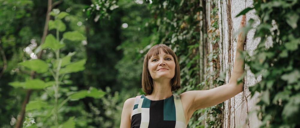 Autorin Wlada Kolosowa im Treptower Park