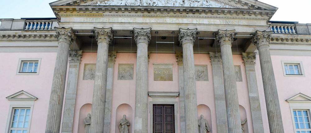 Die Berliner Staatsoper Unter den Linden.
