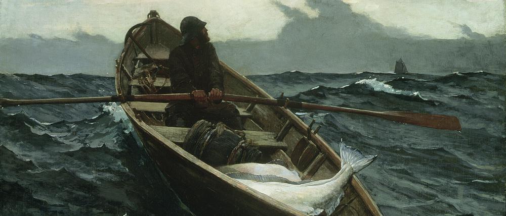 „Nebelwarnung“ von Winslow Homer, 1885.