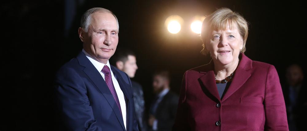 Hat Angela Merkel den Aggressionswillen Wladimir Putin unterschätzt? Zu diesem Urteil kommt zumindest der Historiker Andreas Rödder.