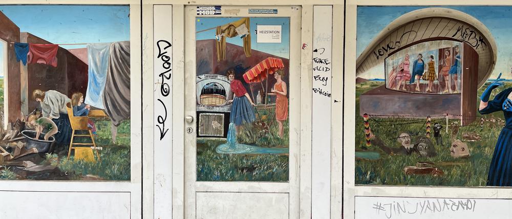 DIe Fünfzigerjahre in drei Bildern.