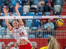 Niederlage in Schwerin: Volleyballerinnen des SC Potsdam verlieren erstes Halbfinale