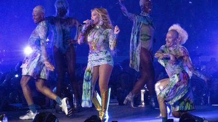 Beyonce in der Friends Arena in Stockholm