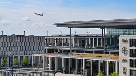 Der Willy-Brandt-Flughafen in Schönefeld 