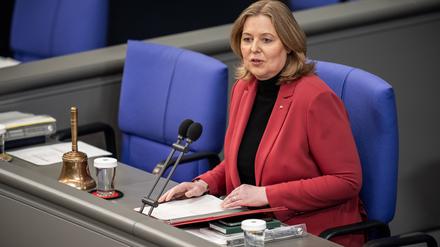Die Sozialdemokratin Bärbel Bas ist seit dem Herbst 2021 Präsidentin des Bundestags.