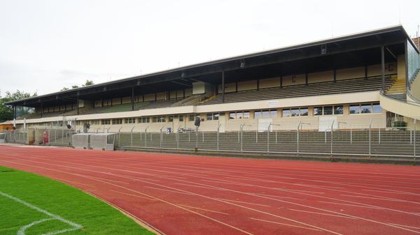 Das Mommsenstadion in Eichkamp ist für die Fußball-EM und als Drittliga-Stadion ertüchtigt worden.