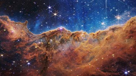Das von der US-amerikanischen Weltraumbehörde Nasa zur Verfügung gestellte Bild zeigt einen Blick auf den Carina-Nebel (Carina Nebula).