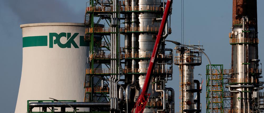 Die Raffinerie in Schwedt versorgt große Teile des Nordostens Deutschlands mit Treibstoff.