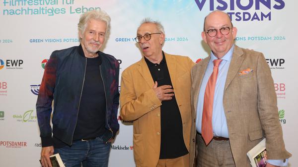 Beim Festival 2024 kam auch Bestsellerautor Frank Schätzing (links) zu Besuch.