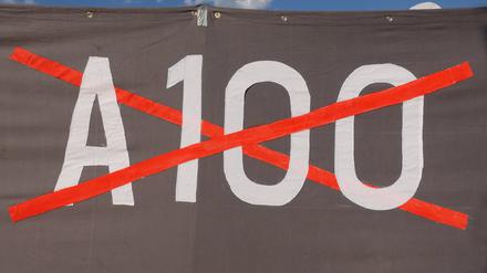 Stadtautobahn, Demo gegen den Ausbau der A100