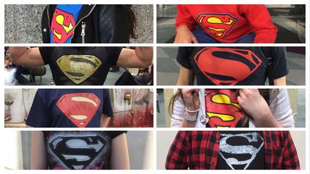 Ikone. Das Superman-S ist heute für viele Fans ein Symbol.