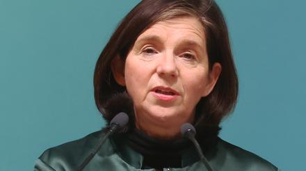 Katrin Göring-Eckardt, (Bündnis 90/Die Grünen), Vizepräsidentin des Deutschen Bundestages. 
