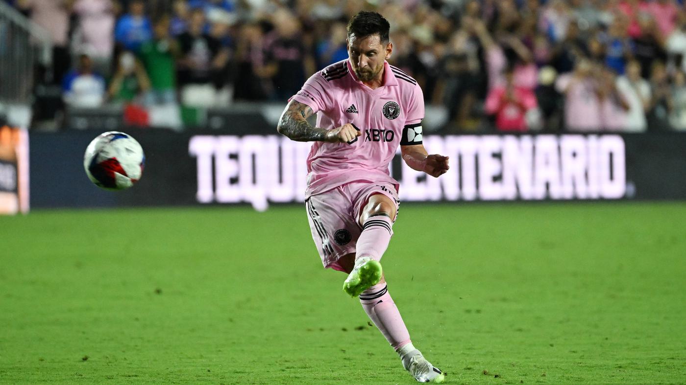 Flick in the corner: Messi shoots Inter Miami with a dream goal on ...