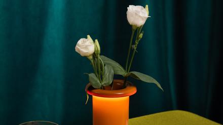 Ist gleichzeitig Lampe und Vase - „Bouquet“ (189 Euro) von Magis und lässt Blumen strahlen.