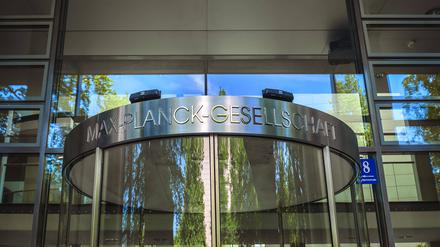 Max-Planck-Gesellschaft, Eingang zur Generalverwaltung in München.