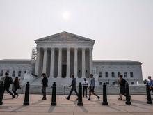 Nach Urteilsverkündung: Gelände um Supreme Court wegen verdächtigen Pakets abgesperrt