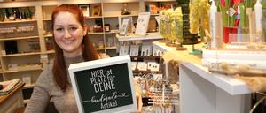 Ihr Mietfach-Geschäft eigenArt in Potsdam hat Lydia Jachalke im vergangenen Oktober im Holländerviertel in Potsdam eröffnet.