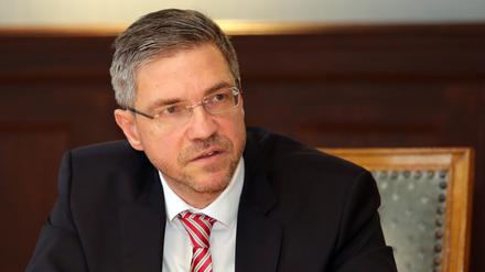 Mike Schubert, seit dem 28. November 2018 Oberbürgermeister der Landeshauptstadt Potsdam. Mitglied der SPD.