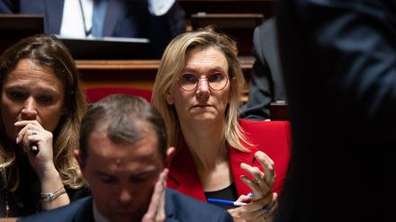 Ministerin Agnès Pannier-Runacher während der Fragestunde diese Woche im französischen Senat