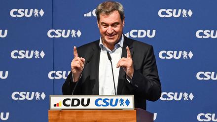 Dr. Markus Söder, Ministerpräsident Freistaat Bayern und Vorsitzender der CSU.