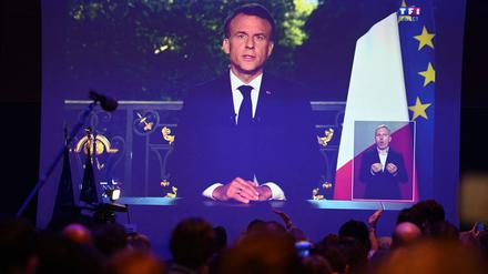 Der französische Präsident Emmanuel Macron löst nach der Niederlage seiner Partei bei der Europawahl das Parlament auf.