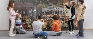 neue Kinderausstellung „Rein ins Gemälde! Eine Zeitreise für Kinder“ des Deutschen Historischen Museums