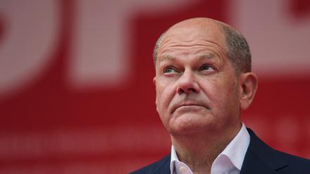Olaf Scholz muss das schlechte Wahlergebnis der SPD verkraften.