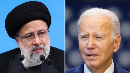 Ebrahim Raisi, Präsident des Iran, und Joe Biden, Präsident der USA, tauschten Gefangene aus. 