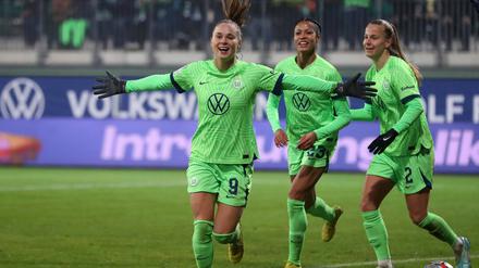 Die Wolfsburgerin Ewa Pajor ist aktuell eine der besten Stürmerinnen Europas. 