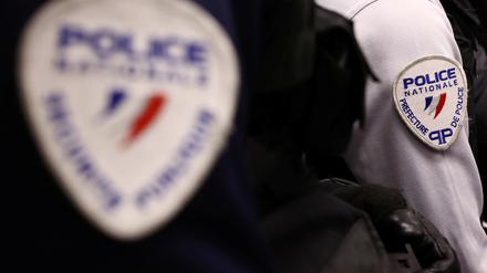 Beamte der französischen Polizei