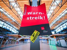 An mehreren deutschen Flughäfen: Verdi ruft Luftsicherheitspersonal auch am Freitag zu Warnstreiks auf